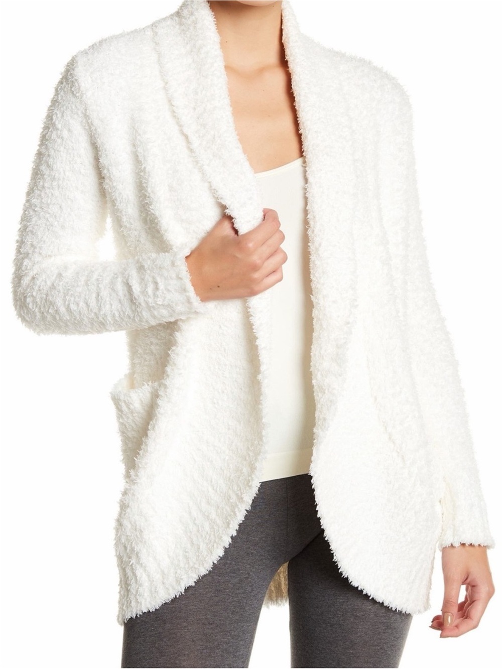 Honeydew Open Front Knit Cardigan. Size L. NWT